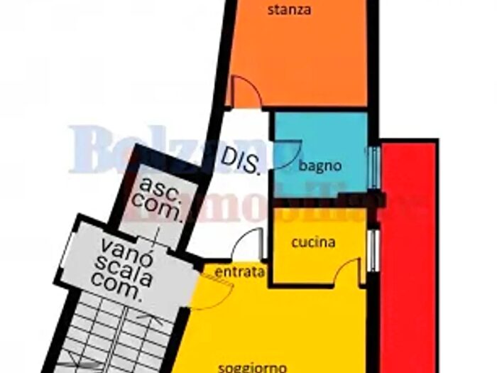 Appartamento trilocale in vendita in Via Zara, Bolzano