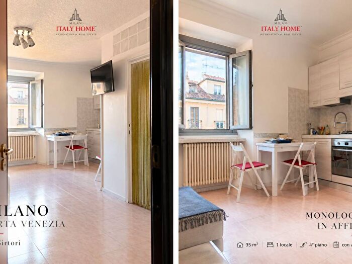 Appartamento monolocale in affitto in Via Giuseppe Sirtori, Porta Venezia, Milano