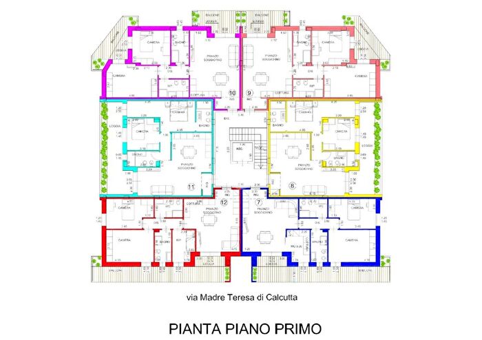 Appartamento quadrilocale in vendita in Via Madre Teresa di Calcutta, San Mauro Pascoli