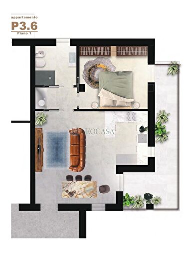 Appartamento bilocale in vendita in La Spezia