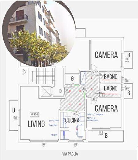 Appartamento trilocale in affitto in Via Paglia, Stazione, Bergamo