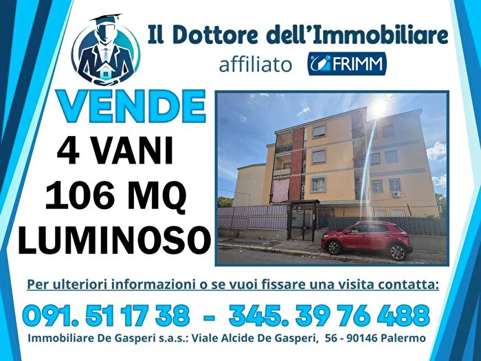 Appartamento quadrilocale in vendita in Via Giuseppe Cammarano, Palermo