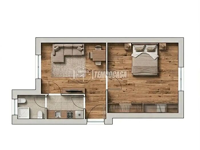 Appartamento bilocale in vendita in Via Cesare Battisti, Legnano