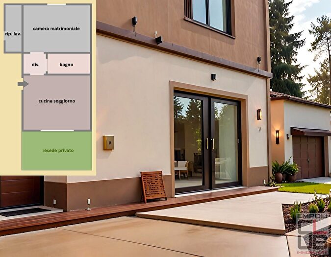 Appartamento bilocale in vendita in a Padre Diodato Prestini, Empoli