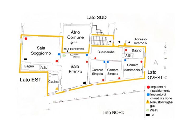 Casa con 6 locali in affitto in Centro, Signa