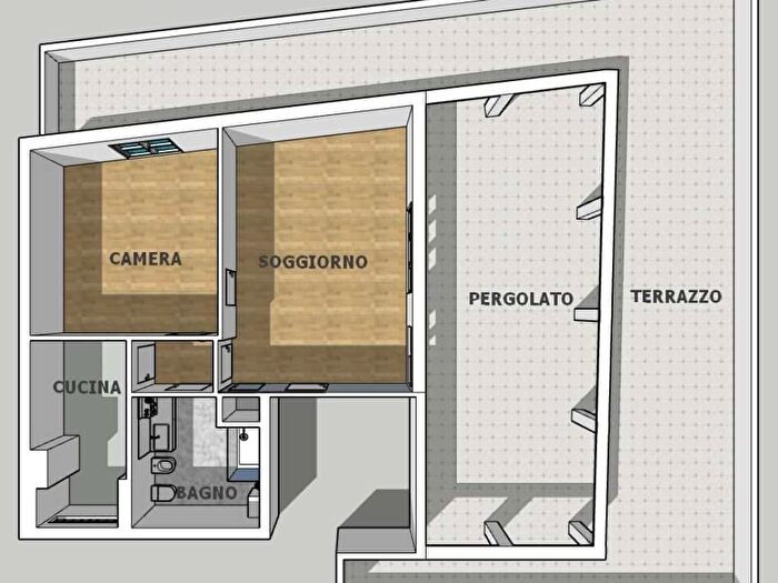Appartamento bilocale in affitto in Via Crocefisso, Carrobbio, Milano