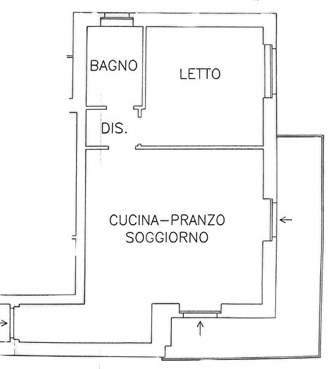 Appartamento bilocale in vendita in La Bruna, Castel Ritaldi