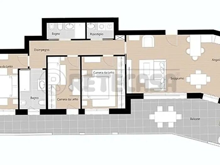 Appartamento quadrilocale in vendita in Pescara