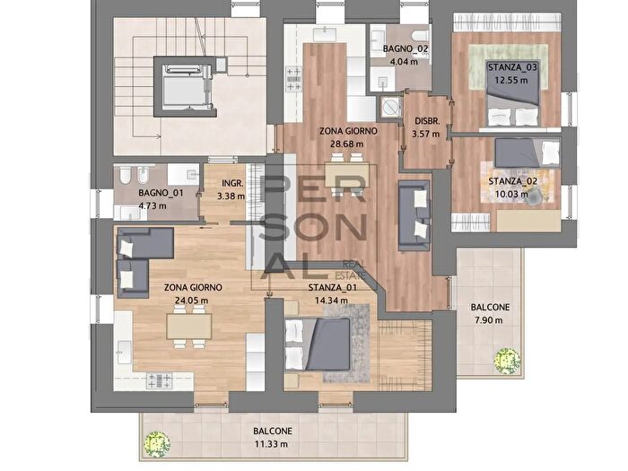 Appartamento con 5 locali in vendita in Via Antonio Rosmini, Aldeno