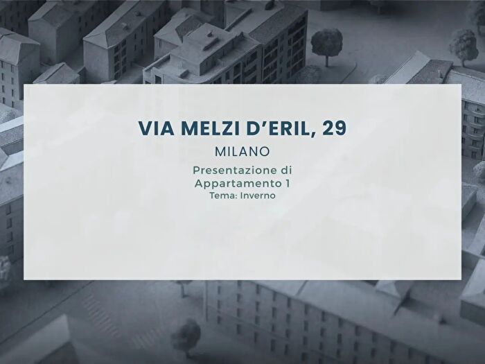 Appartamento bilocale in vendita in Via Francesco Melzi dEril, Milano