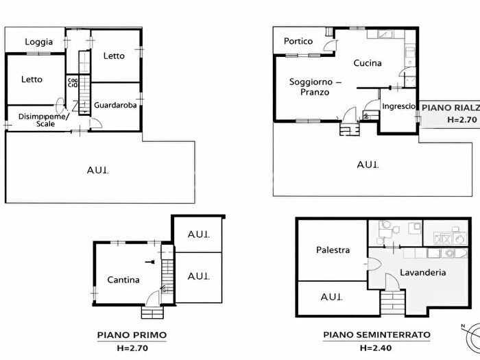 Casa quadrilocale in vendita in Via Roma d, Cesenatico