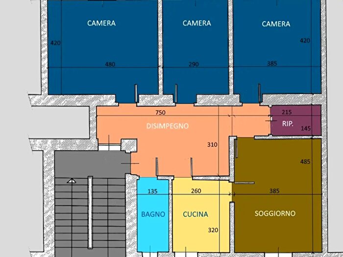 Appartamento con 6 locali in vendita in Via Piave, Saluzzo