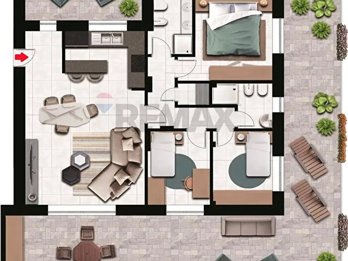 Appartamento quadrilocale in vendita in Bernareggio