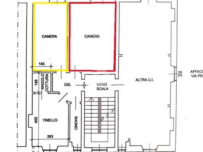 Appartamento trilocale in affitto in Via Giacomo Medici, Campidoglio, Torino