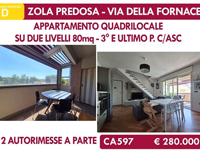 Appartamento quadrilocale in vendita in Via della Fornace, Zola Predosa