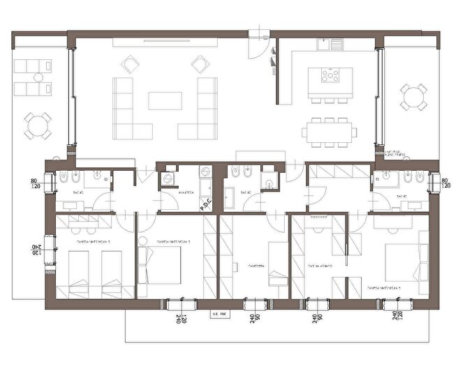 Appartamento con 5 locali in vendita in Via Marconi, Curno