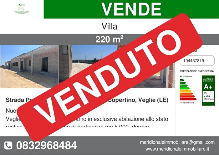 Casa con 8 locali in vendita in Strada Provinciale Guagnano Veglie Copertino Veglie Lecce, Veglie