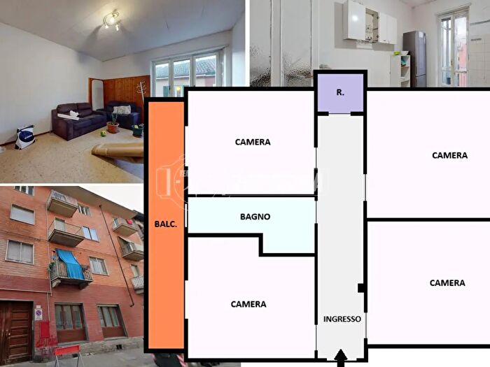 Appartamento quadrilocale in vendita in Via Monte Rosa, Torino