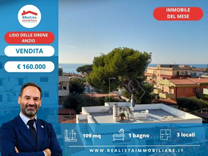Appartamento trilocale in vendita in Anzio