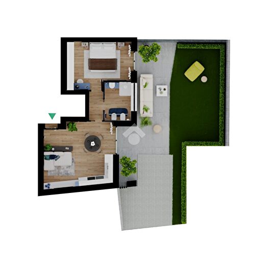 Appartamento bilocale in vendita in Via Carmagnola, Rimini