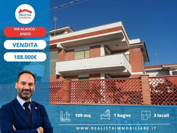 Appartamento trilocale in vendita in Via Glauco, Anzio