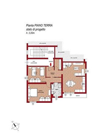 Appartamento quadrilocale in vendita in Santa Maria Nuova
