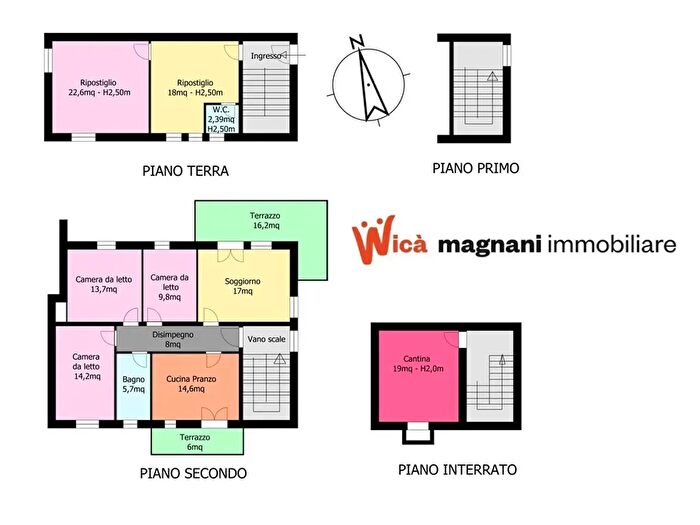 Appartamento con 8 locali in vendita in Via Viadotto Pontescolle, Cesena