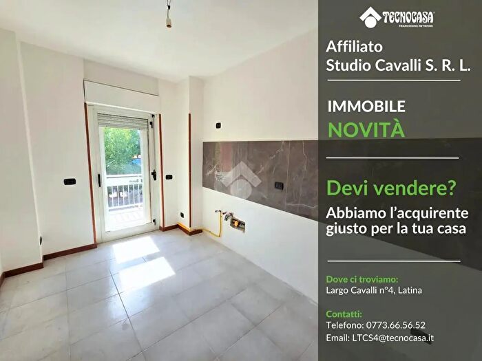 Appartamento trilocale in vendita in Via Paganini Nicolò, Latina