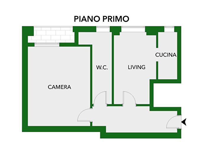Appartamento bilocale in affitto in Via Paulucci di Calbioli Fulcieri, Niguarda, Milano
