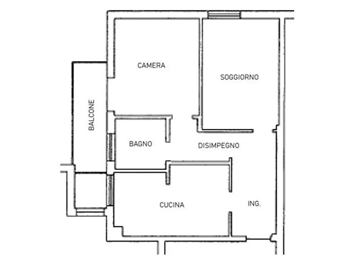 Appartamento trilocale in vendita in Via a Cristofoli, Verona