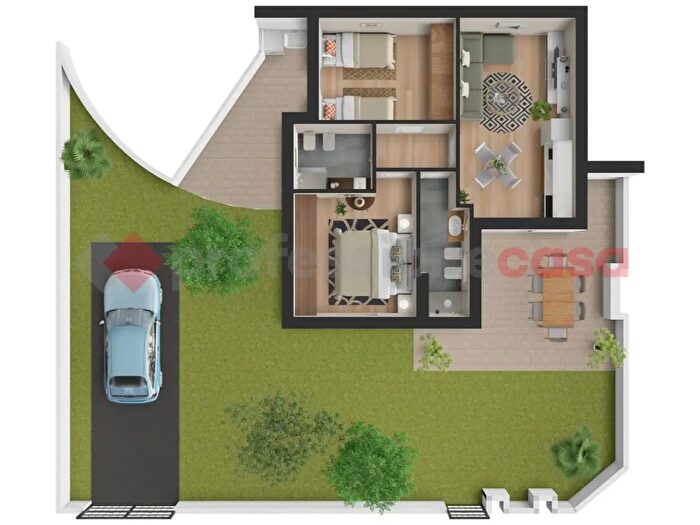 Appartamento trilocale in vendita in Via Leonardo da Vinci Snc, Tortoreto