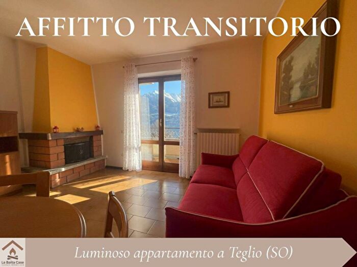 Appartamento trilocale in affitto in Via Berti, Centro, Teglio