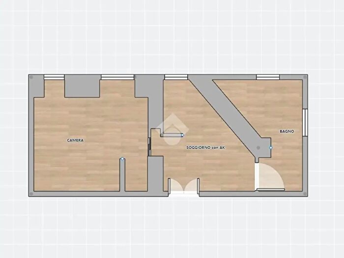 Appartamento monolocale in vendita in Via Lavinio, Roma