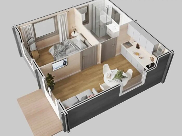 Appartamento bilocale in affitto in Via Roma, Solbiate con Cagno