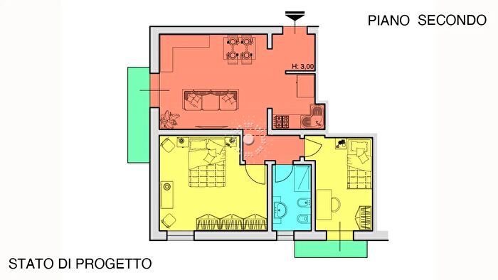 Appartamento trilocale in vendita in Via Fratelli Gualandi, Firenze