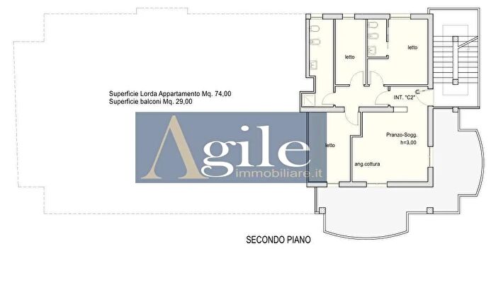 Appartamento quadrilocale in vendita in Via Petrarca, Tortoreto