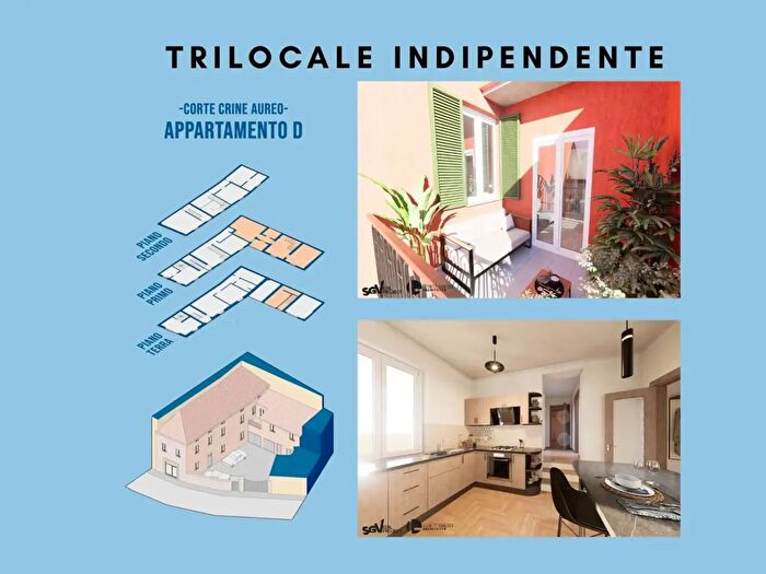 Appartamento trilocale in vendita in Via Paolo Baratta, Noceto