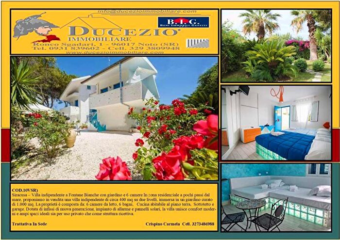 Casa con 6 locali in vendita in Loc Fontane Bianche, Siracusa