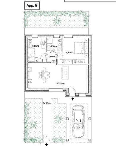 Appartamento trilocale in vendita in Via Venezia, Schio