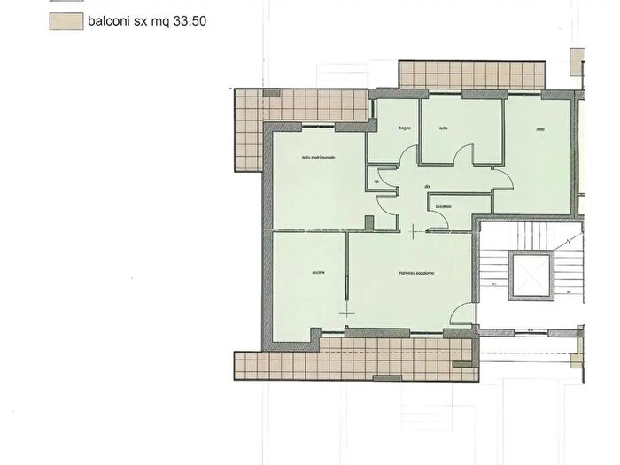 Appartamento quadrilocale in vendita in Grottaglie