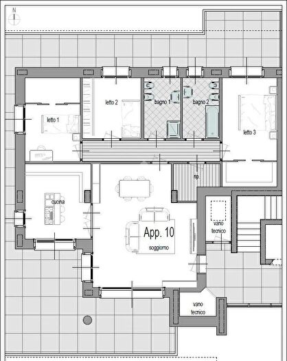 Appartamento quadrilocale in vendita in Via Bramante, Cesano Maderno