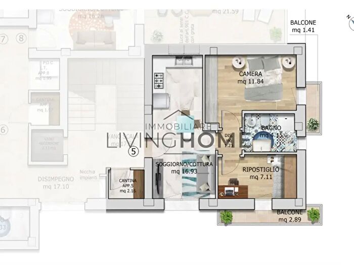 Appartamento trilocale in vendita in Via Alfredo Panzini, BellariaIgea Marina