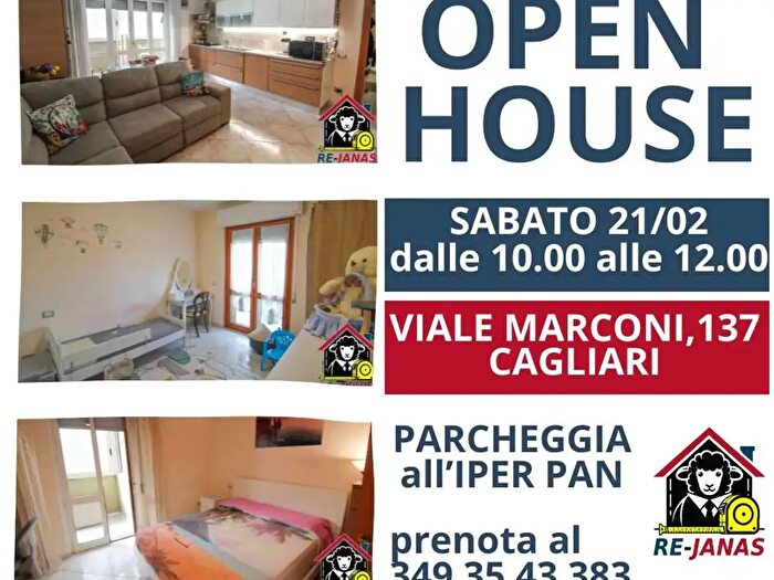 Appartamento trilocale in vendita in Cagliari