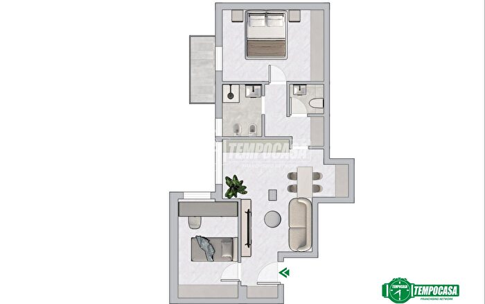 Appartamento trilocale in vendita in Via Luigi Calori, Bologna