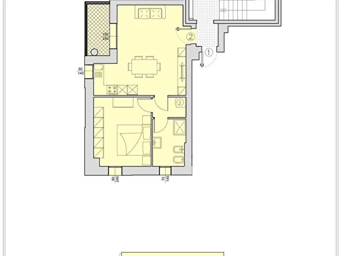 Appartamento trilocale in vendita in Via Pansa, Reggio Emilia