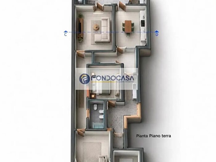 Casa quadrilocale in vendita in Via del Sole, Sannicola