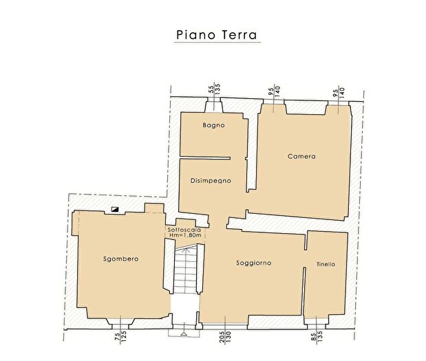 Appartamento quadrilocale in vendita in Via Brianza, Tavernerio