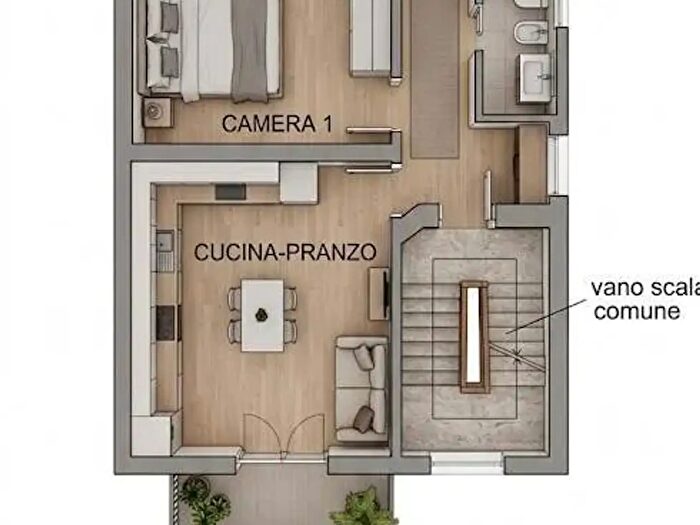 Appartamento quadrilocale in vendita in Via Via Toccafondi, Prato