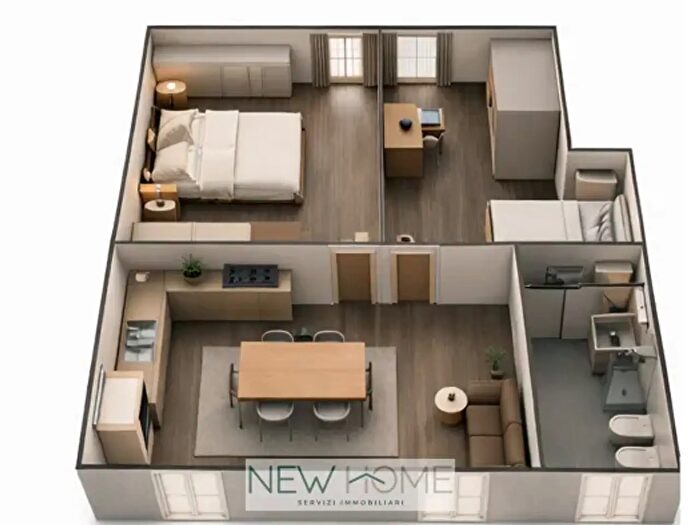 Appartamento trilocale in vendita in Via dellEsperanto C, Verona