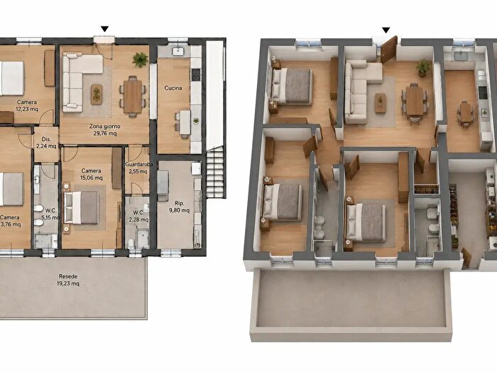 Appartamento con 5 locali in vendita in Empoli